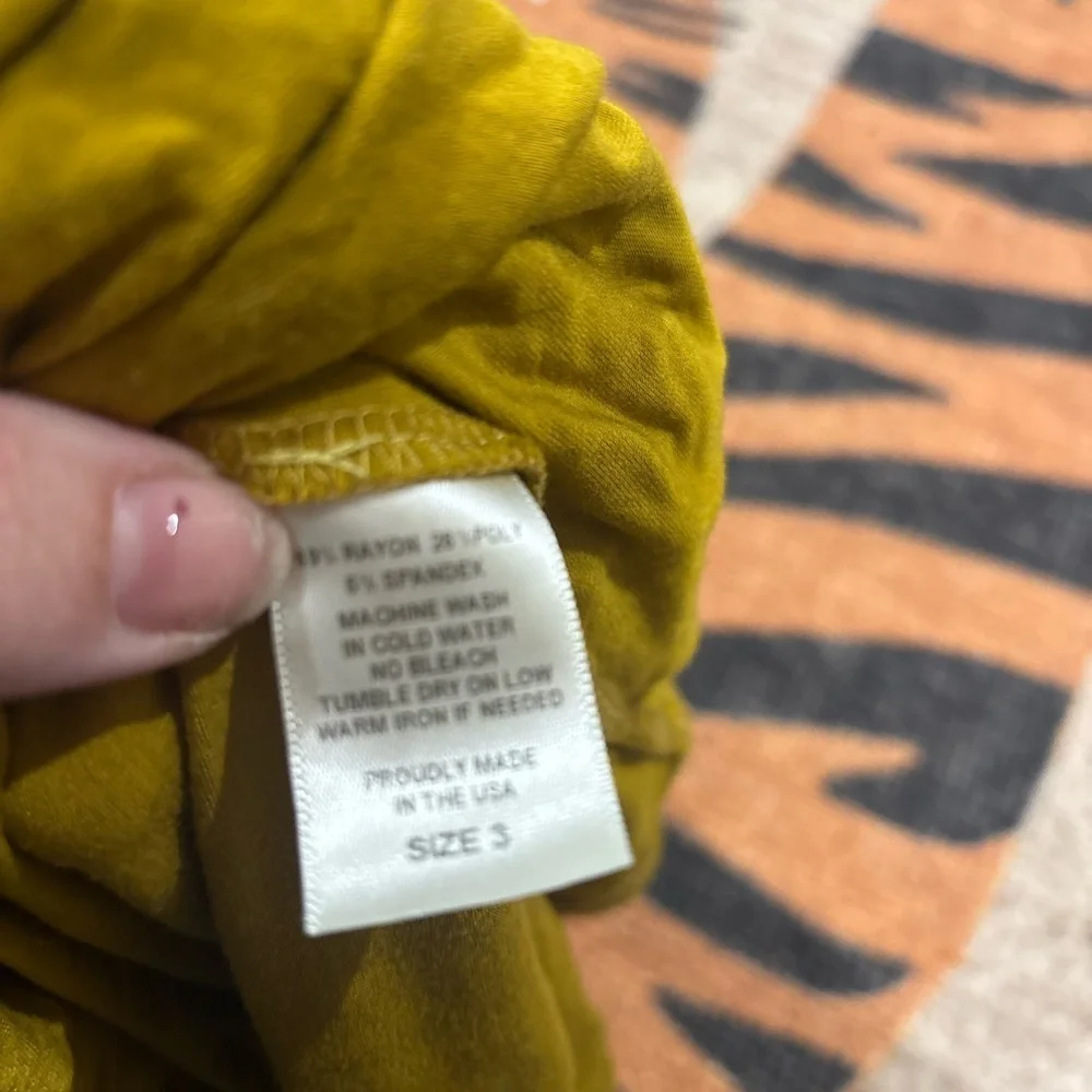 Kids Mustard Dress
